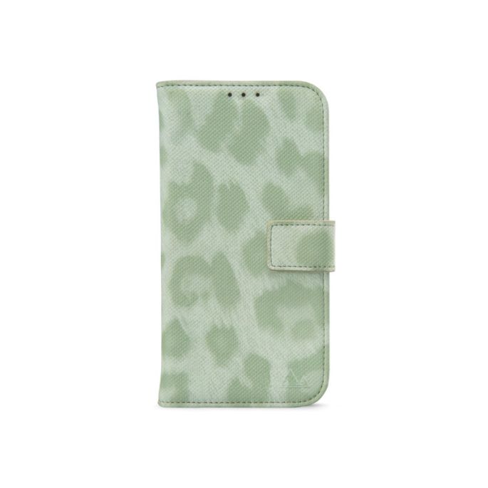 My Style Flex Wallet for Samsung Galaxy S22 5G Green Leopard