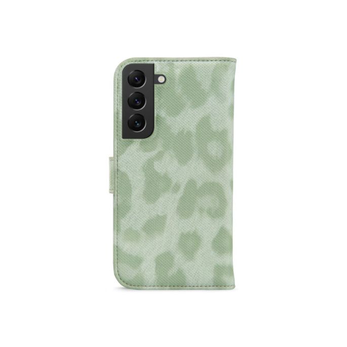 My Style Flex Wallet for Samsung Galaxy S22 5G Green Leopard