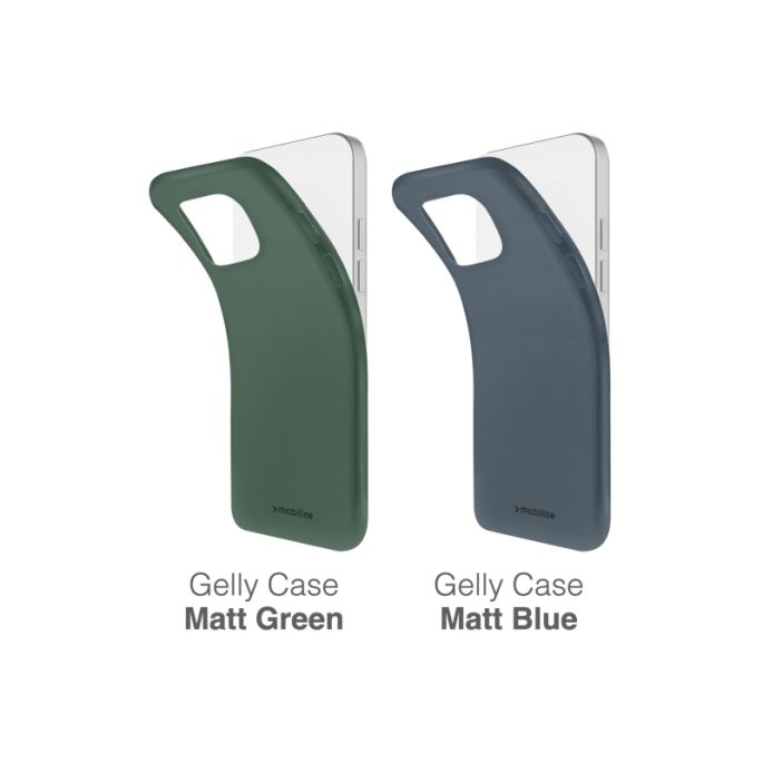 Mobilize Rubber Gelly Case Samsung Galaxy S24 5G Groen