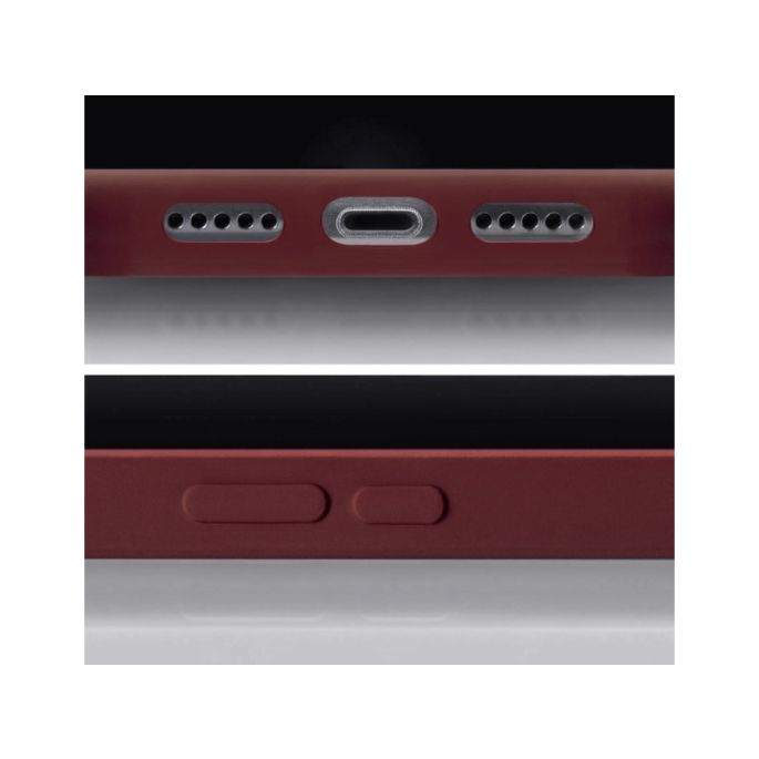 Mobilize Rubber Gelly Card Case Samsung Galaxy S24 5G Matt Bordeaux