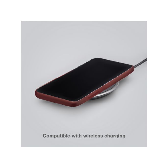 Mobilize Rubber Gelly Card Case Samsung Galaxy S24 5G Matt Bordeaux