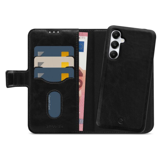 Mobilize 2in1 Magnet Gelly Wallet Case Samsung Galaxy A05s Black