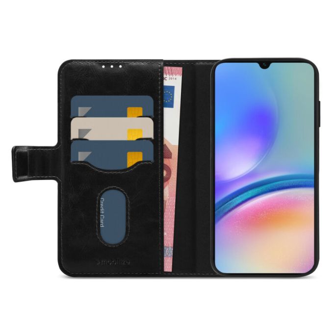 Mobilize 2in1 Magnet Gelly Wallet Case Samsung Galaxy A05s Black