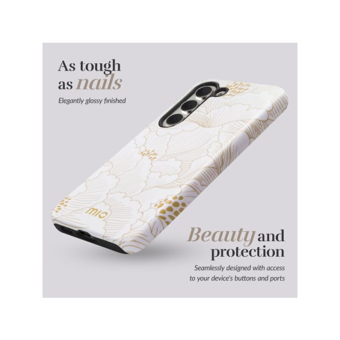 MIO White Roses Magsafe Compatible for Samsung S24 5G