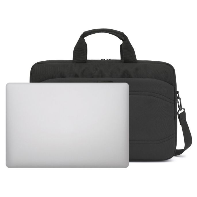 Mobilize Waterresistant Laptop Bag up to 16inch Black