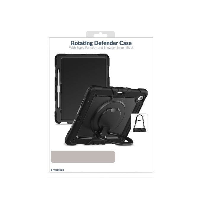 Mobilize Rotating Defender Case Stand Function for Apple iPad 9.7 (17/18)/Air/Air 2/Pro 9.7 Black