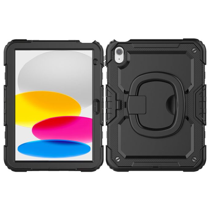 Mobilize Rotating Defender Case Stand Function for Apple iPad 10.9 (2022) Black