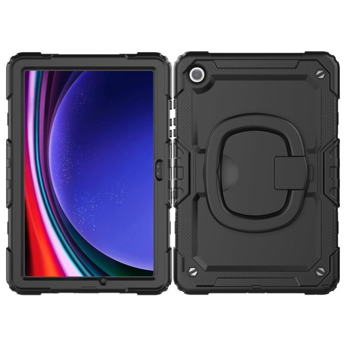 Mobilize Rotating Defender Case Stand Function for Samsung Galaxy Tab A9+ 11 Black