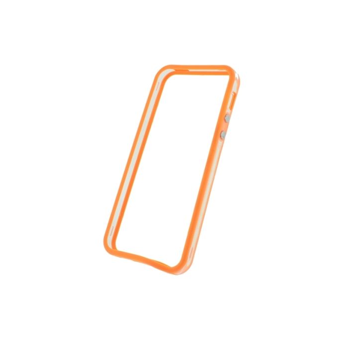 Xccess Bumper Case Apple iPhone 5/5S/SE - Transparant/Orange