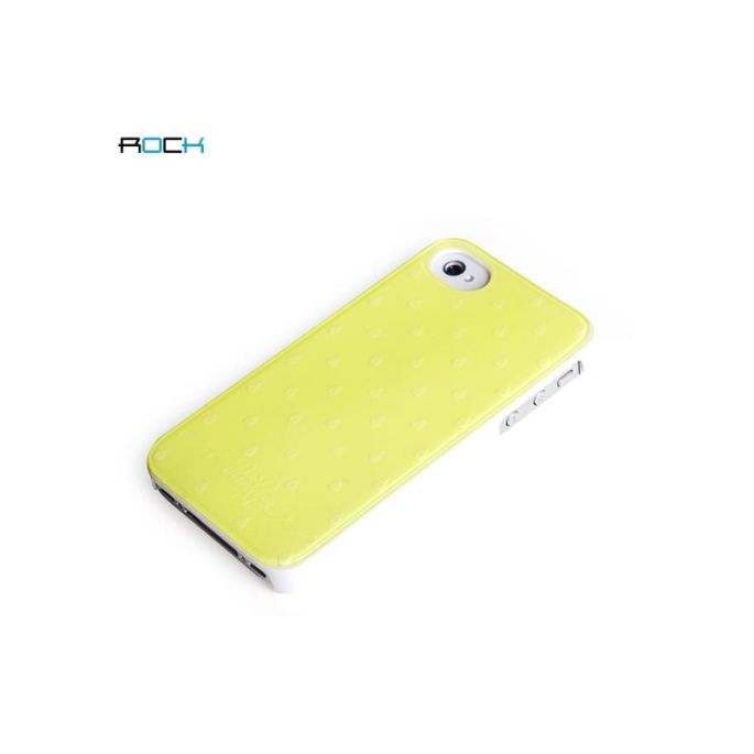 Rock Cover Pure Dew Apple iPhone 4/4S Yellow