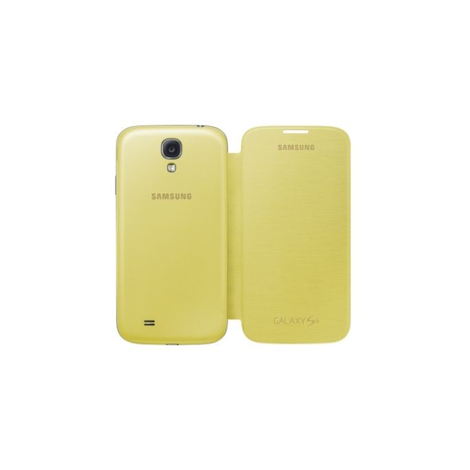 Samsung Flip Cover Galaxy S4 I9500/I9505 - Geel