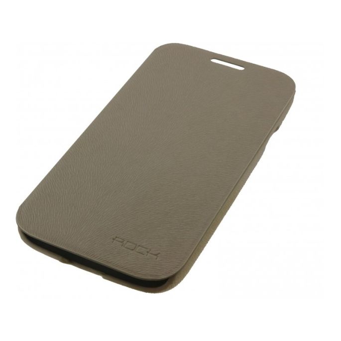 Rock Big City Leather Side Flip Case Samsung Galaxy S4 I9500/I9505 Cream