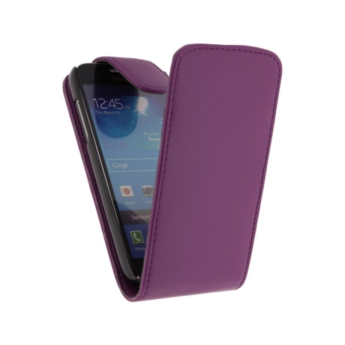 Xccess Flip Case Samsung Galaxy S4 Mini I9195 - Paars