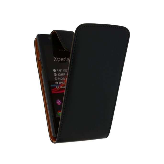 Xccess Flip Case Sony Xperia ZR - Zwart