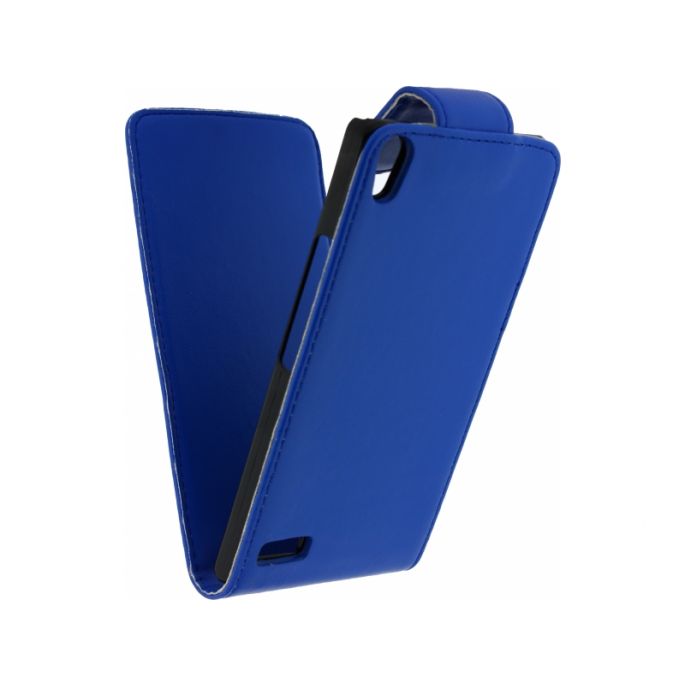 huis tyfoon Editie Xccess Flip Case Huawei Ascend P6 - Blauw | Casy.nl