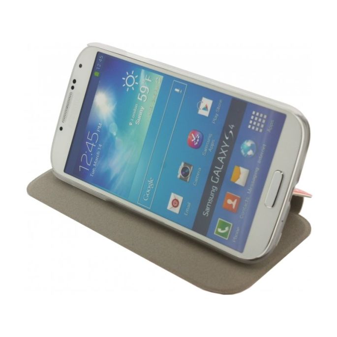 Xccess Book Stand Case Samsung Galaxy S4 I9500/I9505 - Roze