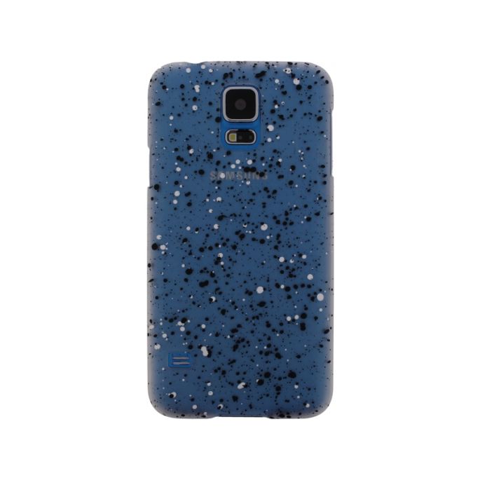 Xccess Backcover Spray Paint Glow Samsung Galaxy S5/S5 Plus/S5 Neo - Zwart