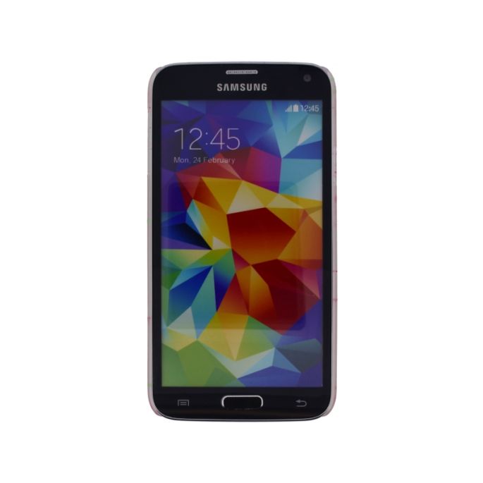 Xccess Backcover Spray Paint Glow Samsung Galaxy S5/S5 Plus/S5 Neo - Roze
