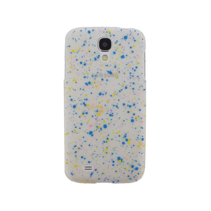 Xccess Backcover Spray Paint Glow Samsung Galaxy S4 I9500/I9505 - Blauw