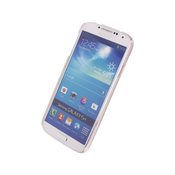 Xccess Oil Cover Samsung Galaxy S4 I9500/I9505 - Licht blauw Flower