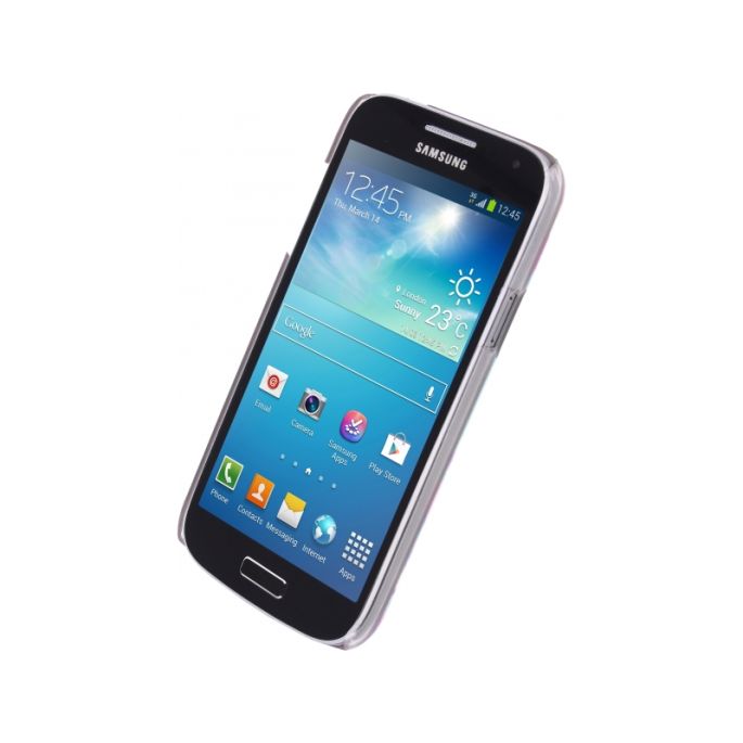 Xccess Oil Cover Samsung Galaxy S4 Mini I9195 - Paars Flower