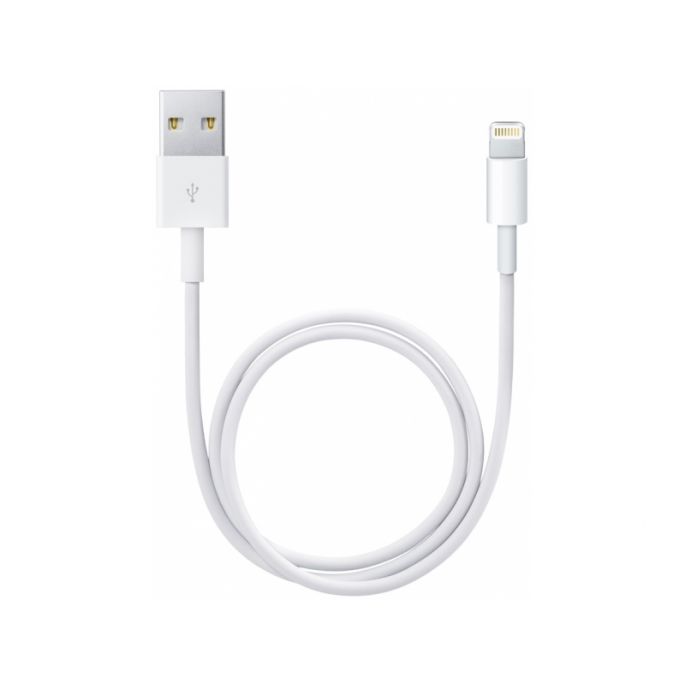 Volg ons dorp Bekwaamheid Apple Lightning naar USB Kabel 0.5m. - Wit | Casy.nl