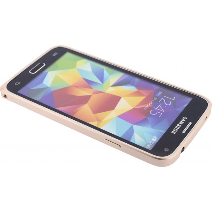 Rock Slim Guard Bumper Case Samsung Galaxy S5/S5 Plus/S5 Neo Champagne Gold