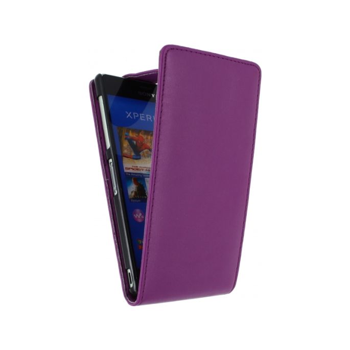 Xccess Flip Case Sony Xperia Z3 - Paars