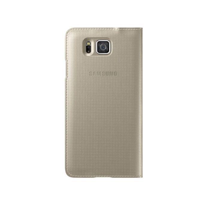 Samsung Smartview Cover Galaxy Alpha Gold