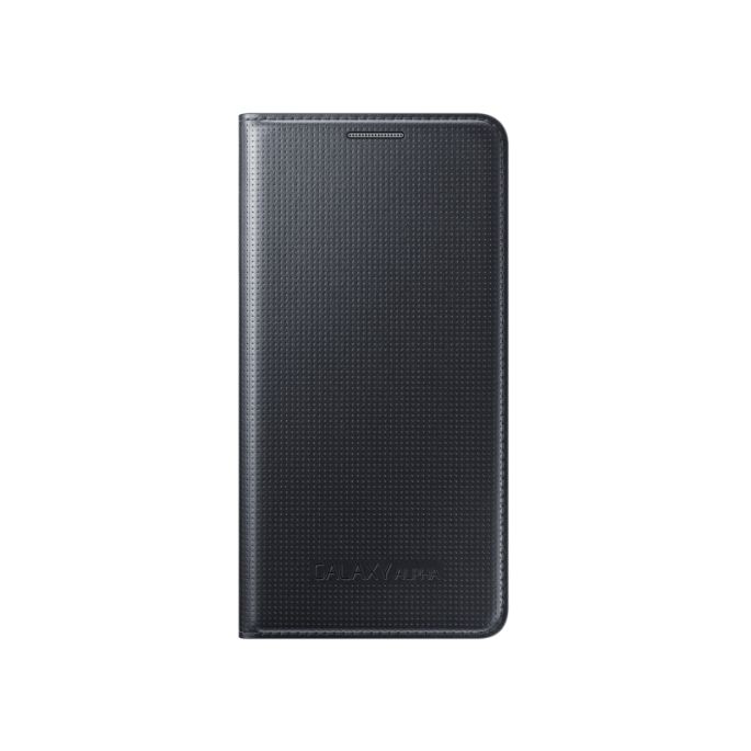 Samsung Flip Cover Galaxy Alpha - Zwart