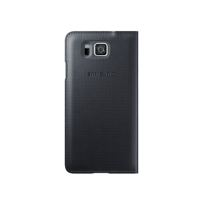 Samsung Flip Cover Galaxy Alpha - Zwart