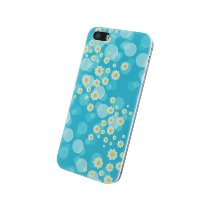 Xccess Click-On Hard Cover Apple iPhone 5/5S/SE Fantasy Flowers