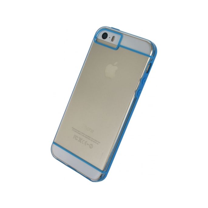 Xccess Hybrid Cover Apple iPhone 5/5S/SE - Blauw