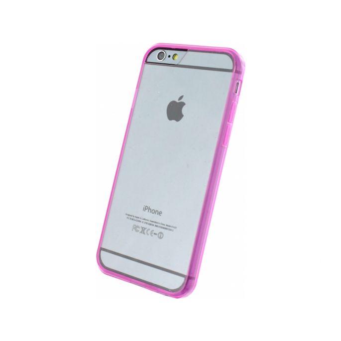Misbruik Compatibel met Trein Xccess Flexibel TPU Hoesje Apple iPhone 6/6S - Roze | Casy.nl