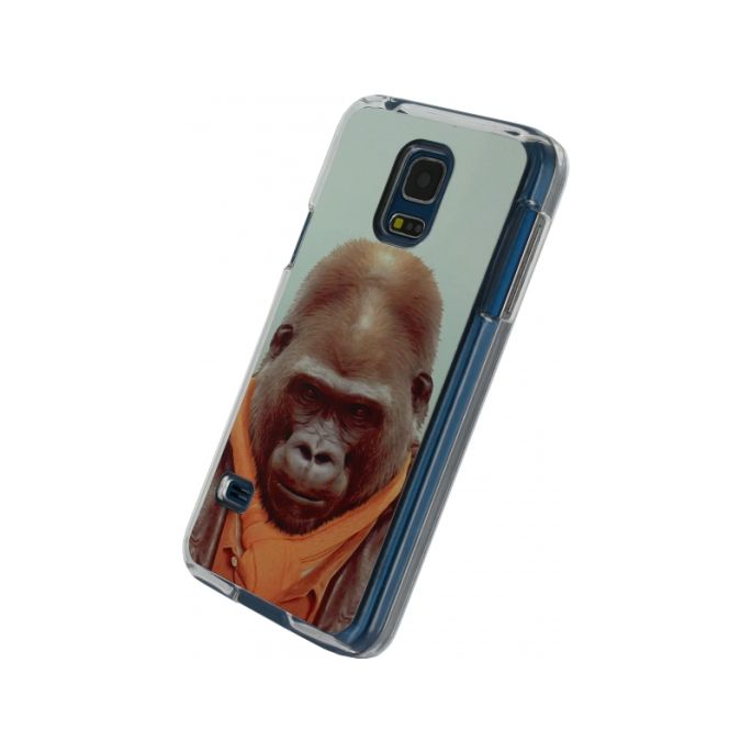 Xccess Metal Plate Cover Samsung Galaxy S5 mini Funny Gorilla