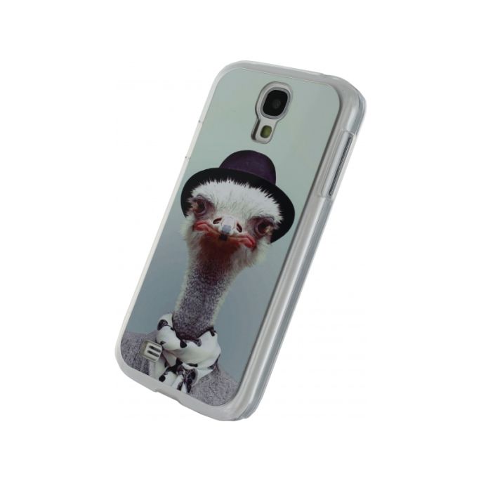 Xccess Metal Plate Cover Samsung Galaxy S4 I9500/I9505 Funny Ostrich