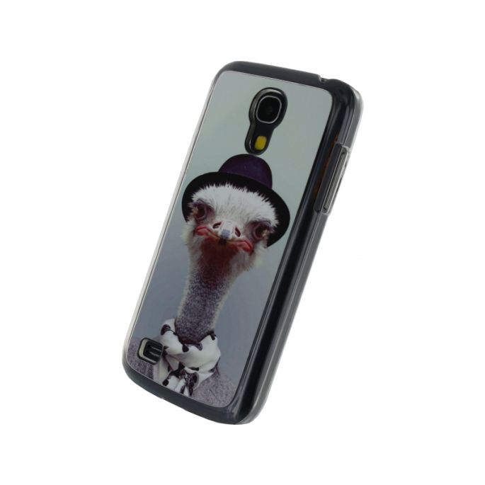 Xccess Metal Plate Cover Samsung Galaxy S4 Mini I9595 Funny Ostrich