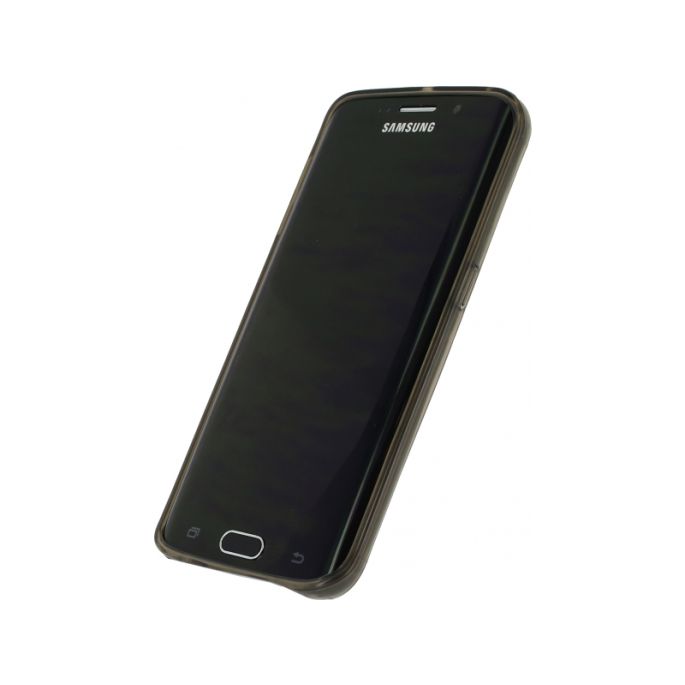 Xccess Flexibel TPU Hoesje Samsung Galaxy S6 Edge - Zwart