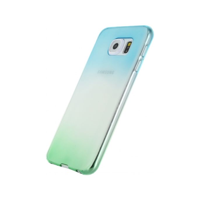 Xccess Dun TPU Hoesje voor Samsung Galaxy S6 Edge - Groen