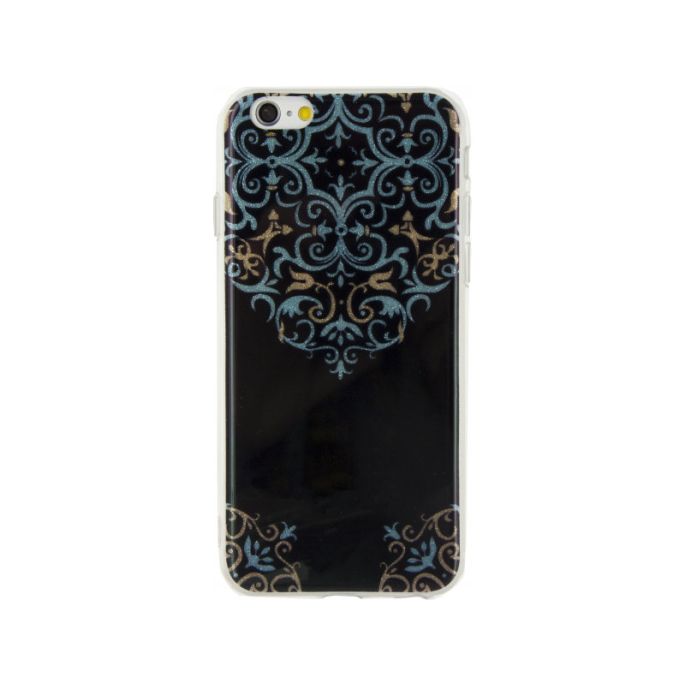 Xccess TPU Hoesje Apple iPhone 6/6S Glitter Oriental - Blauw