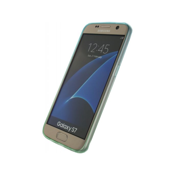 Xccess Dun TPU Hoesje voor Samsung Galaxy S7 - Groen