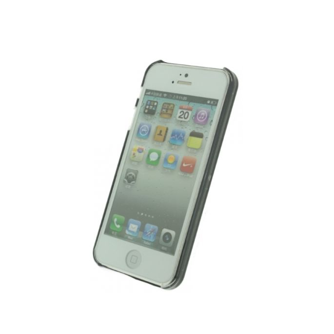 Xccess Colored Edge Cover Apple iPhone 5/5S/SE - Zwart