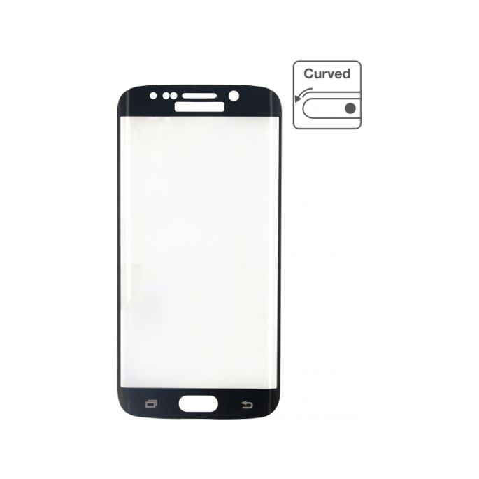 Mobilize Glas Screenprotector Edge-To-Edge Samsung Galaxy S6 Edge - Zwart