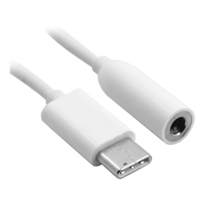Huawei USB-C naar 3.5mm Adapter - Wit