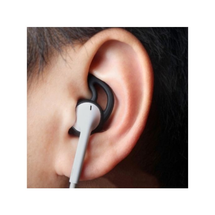 Xccess Siliconen Earbuds with Ear Hook voor Apple Earpod/Airpod - Wit