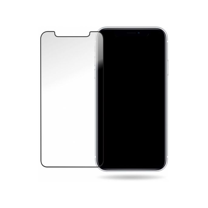 Striker Full Glue Ballistic Glas Screenprotector voor Apple iPhone Xs Max/11 Pro Max - Zwart