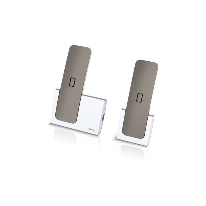 PDX-8420 Profoon DECT Telefoon Duo White/Taupe
