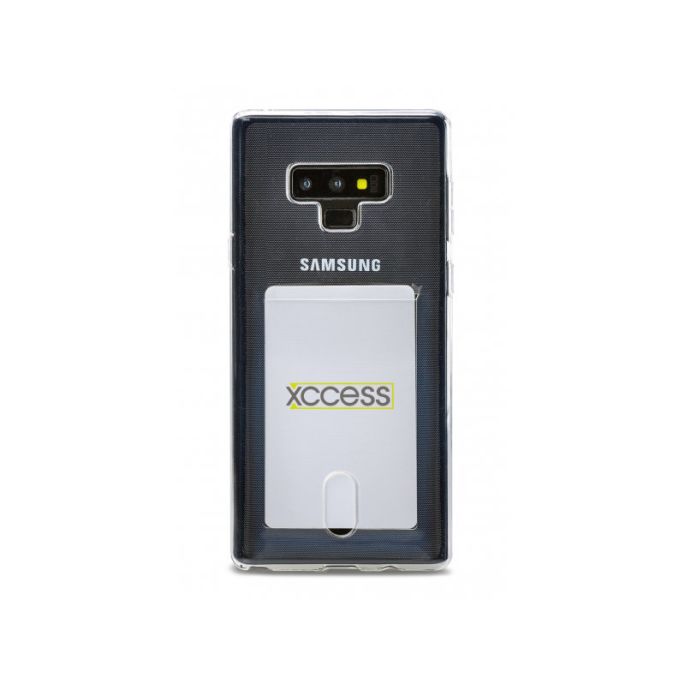 Xccess TPU Kaarthouder Samsung Galaxy Note9 - Transparant