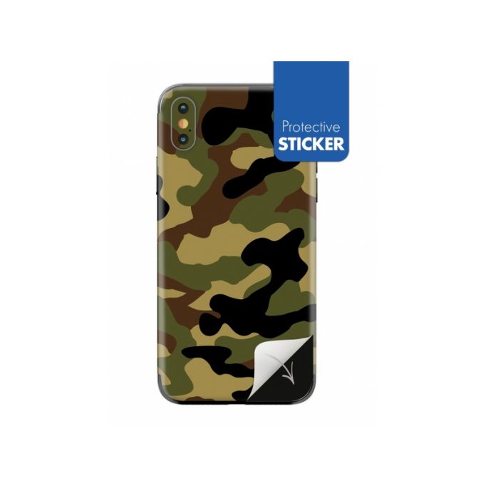 My Style PhoneSkin Sticker voor Apple iPhone X - Camouflage