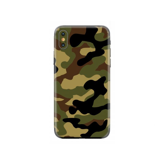 My Style PhoneSkin Sticker voor Apple iPhone X - Camouflage